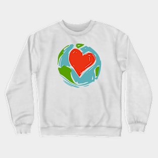 Earth Day Every Day Crewneck Sweatshirt